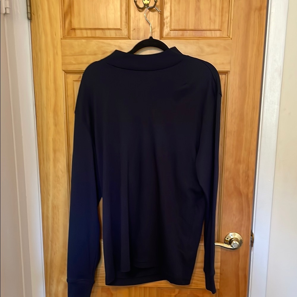 Lands' End Men's Long Sleeve Tee - Navy